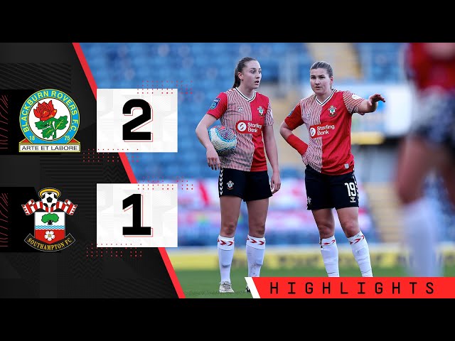 WOMEN'S HIGHLIGHTS: Blackburn 2-1 Southampton | Barclays Women's Championship