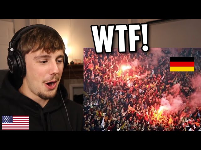 American Reacts to Football Fans & Atmosphere USA vs. Europe