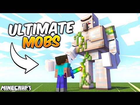 Minecraft But There are Super ULTIMATE MOBS!