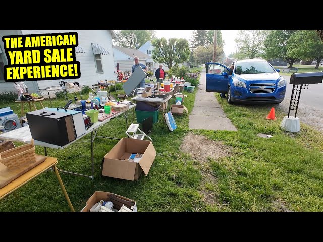 EXPLORING THE REALITY OF THE AMERICAN YARD SALE EXPERIENCE