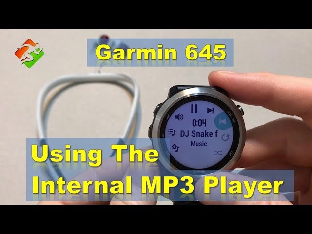 Garmin 645 - Using The Internal MP3 Player
