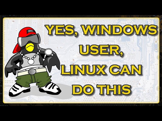 Linux Can Do That **Reposted without comments**