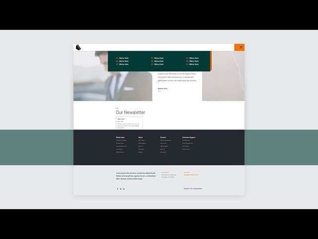 Download a FREE Header and Footer for Divi's Personal Loan Layout Pack