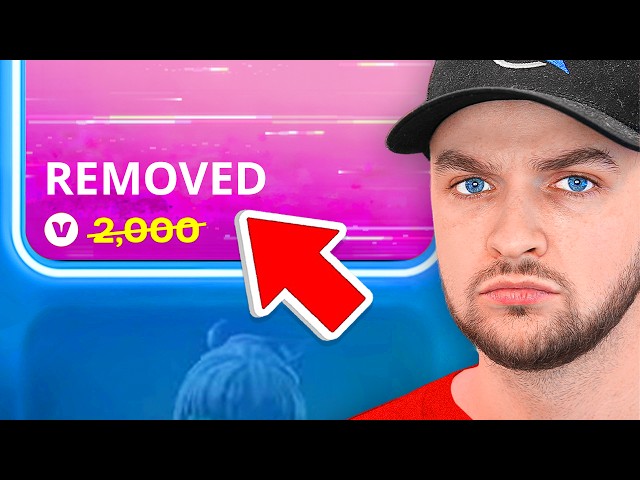 Fortnite REMOVED This After 16 Minutes…