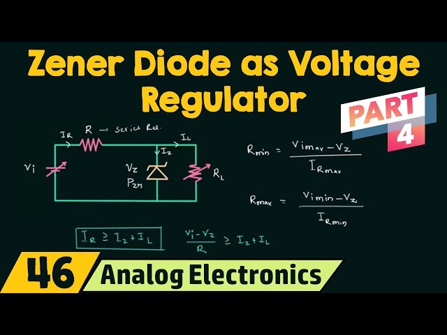 Zener Diode as Voltage Regulator (Part 4)