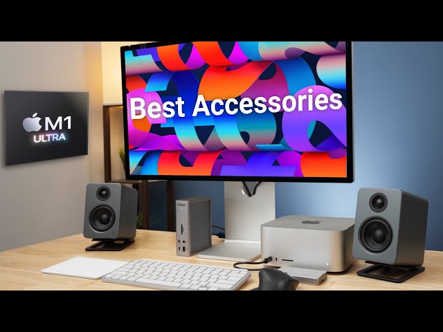 The BEST Accessories for Mac Studio!