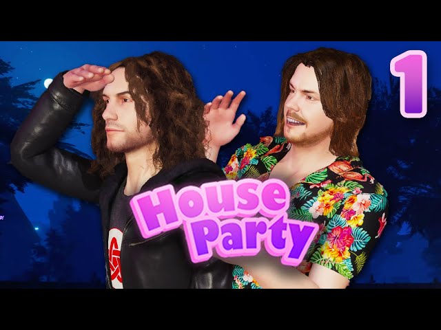 We are literally IN THIS GAME!!! - House Party: PART 1