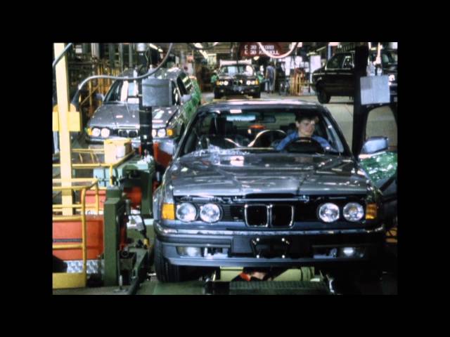 BMW 7er (E32): Produktion