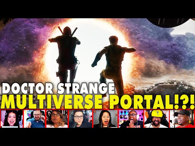 Reactors Reaction To The Doctor Strange Portal On Deadpool & Wolverine Trailer| Mixed Reactions