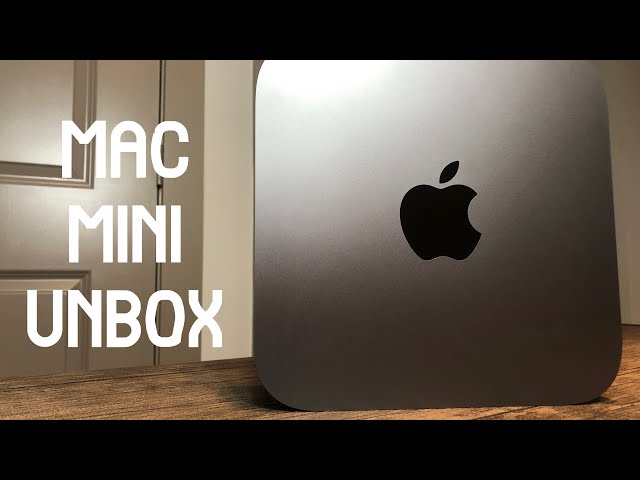 (4K) mac Mini 2020 UNBOXING
