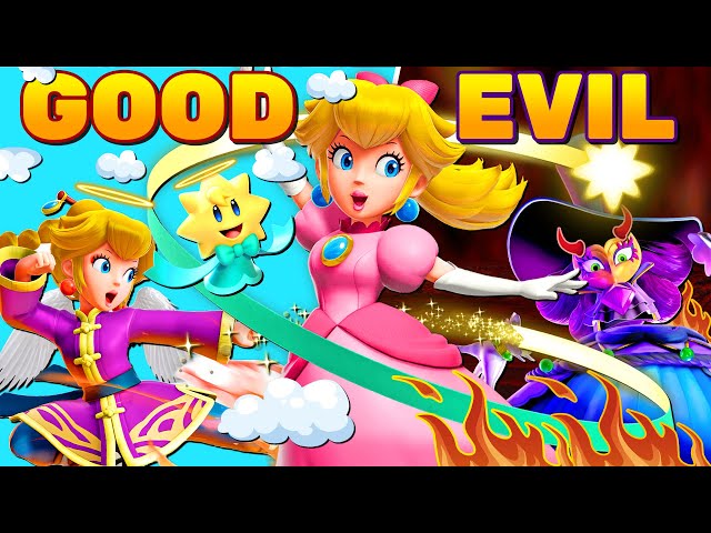 Princess Peach: Showtime! Characters: Good to Evil 🍑