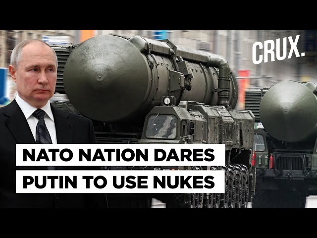 Lithuania Says Putin Won't Use Nukes If Troops Sent To Ukraine, Russia Slams Macron's "Rhetoric"