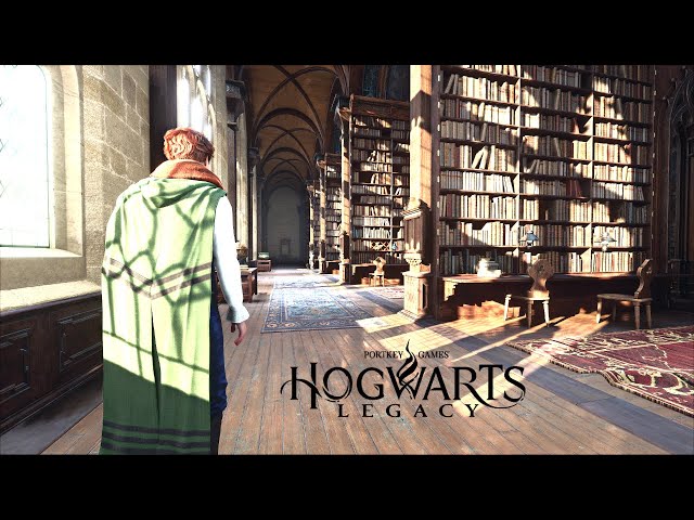 Hogwarts Legacy PC 4K Relaxing Ambient Walking Tour in the Hogwarts Castle