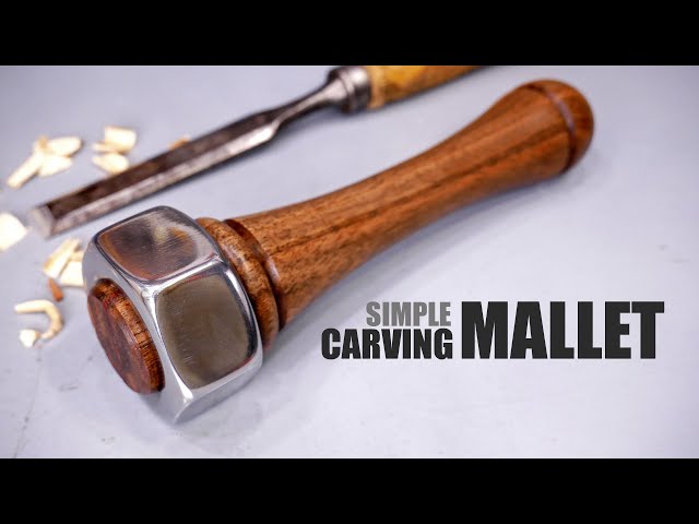 Making A Simple Mallet - Lathe Turning Project