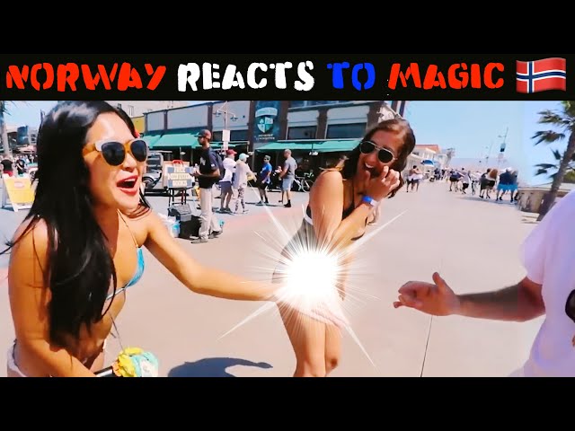 NORWAY REACTS TO MAGIC 🇳🇴-Julien Magic