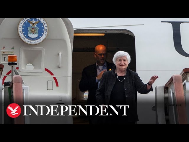 Watch again: US treasury secretary Janet Yellen attends business roundtable in Beijing