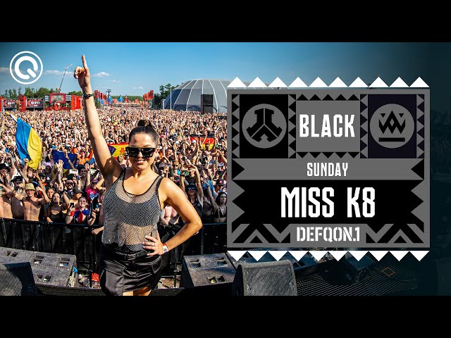 Miss K8 I Defqon.1 Weekend Festival 2023 I Sunday I BLACK
