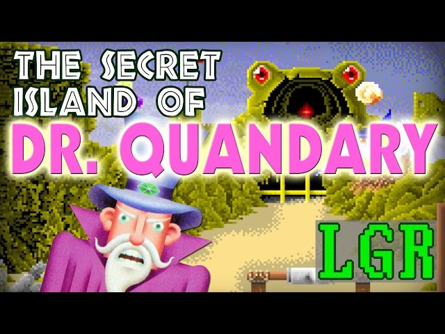 LGR - Secret Island of Dr. Quandary - PC Game Review