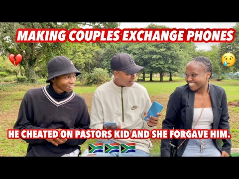 Making couples switching phones for 60sec 🥳( 🇿🇦SA EDITION )| new content |EPISODE 76 |