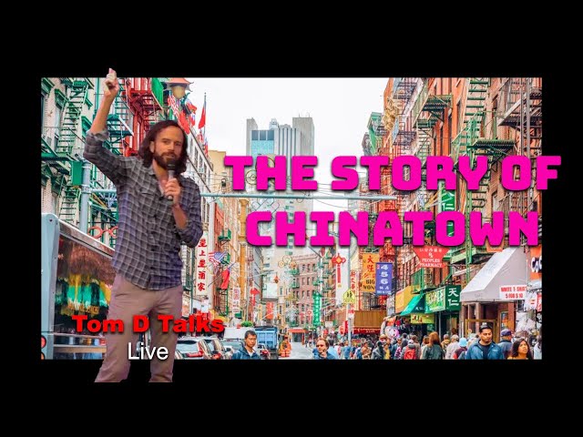 The Story of New York's Chinatown: A Lecture at a Comedy Show
