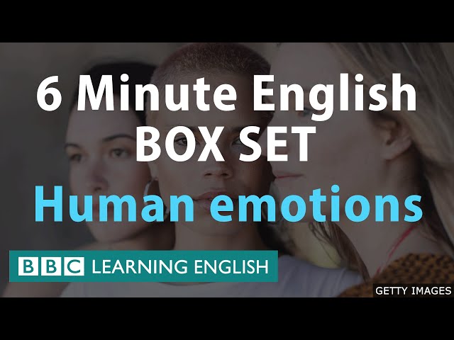 BOX SET: 6 Minute English - 'Human Emotions' English mega-class! One hour of new vocabulary!