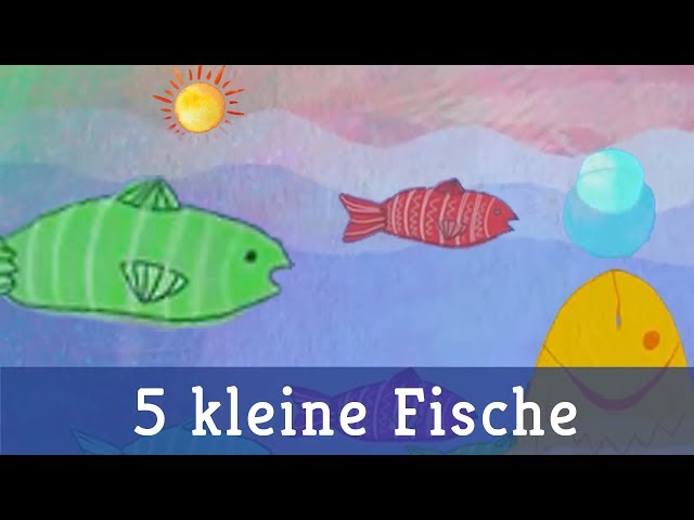 Fünf kleine Fische - Lichterkinder | Kinderlieder | Spiel- & Bewegungslieder