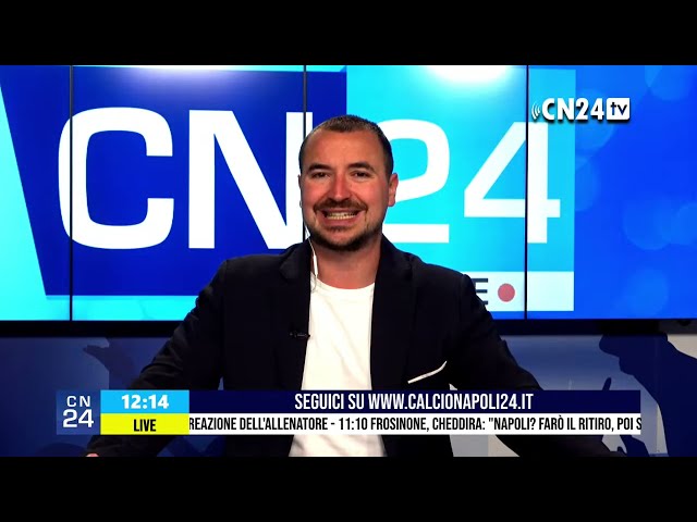 Napoli, ADL al lavoro per Conte e difensore centrale 🔴 CN24 LIVE
