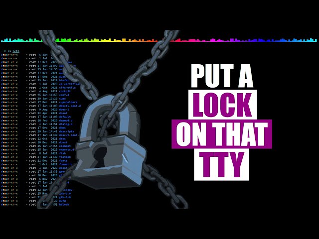Lock Your Terminal Sessions With Vlock
