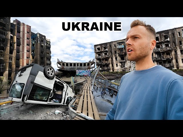 Walking Ukraine's Destroyed Streets in War (beyond words)