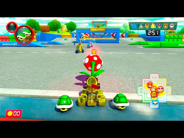 Mario Kart 8 Deluxe – BATTLE Gameplay (Gold Mario)