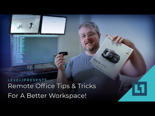 Remote Office Tips & Tricks For A Better Work-space!