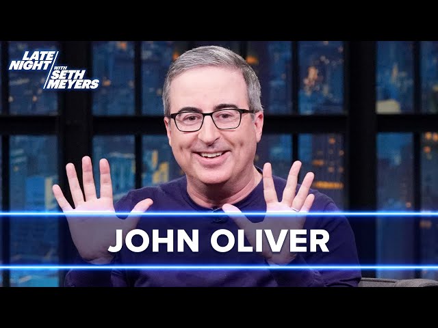 Seth Found Out He Lost a Writers Guild Award to John Oliver While on Stage Together