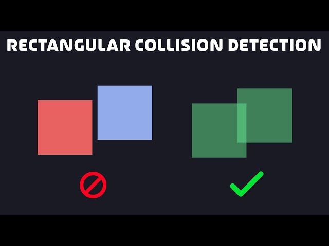 How to Code: Rectangular Collision Detection with JavaScript