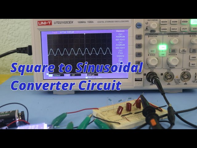 Rectangular to Sine Wave Converter Circuit - UTSOURCE