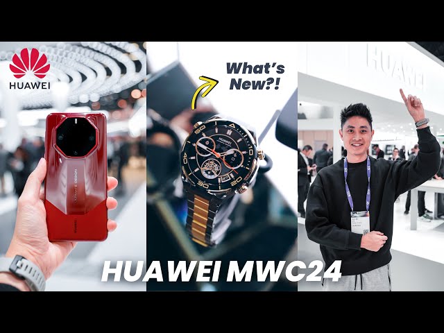 Huawei MWC 2024 FULL Coverage: Here's What's Coming! | New Devices, XMAGE, etc!