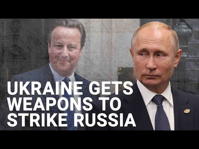 David Cameron gives Ukraine the go-ahead to use British weapons to strike Russia