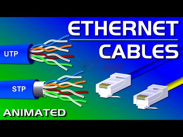 Ethernet Cables, UTP vs STP, Straight vs Crossover, CAT 5,5e,6,7,8 Network Cables