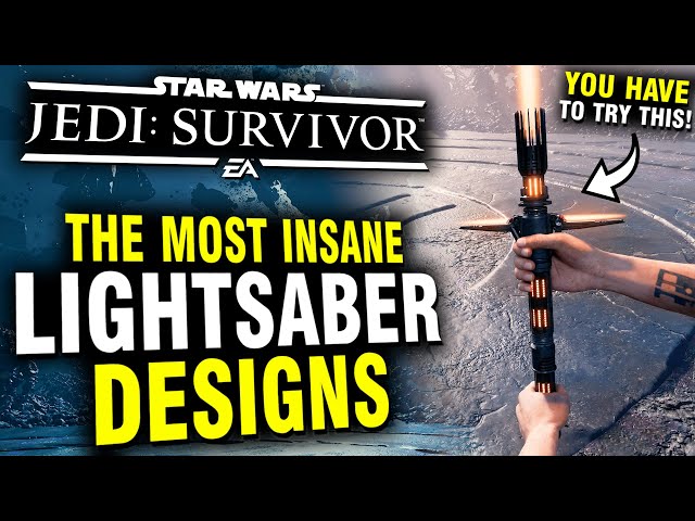 Jedi Survivor - 8 INSANE Looking Lightsaber Designs You Have To Try!