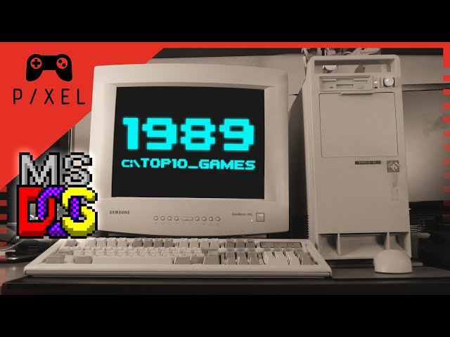 Top 10 MS-DOS GAMES from 1989