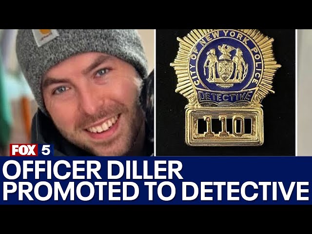 Slain NYPD Officer Diller promoted to Detective