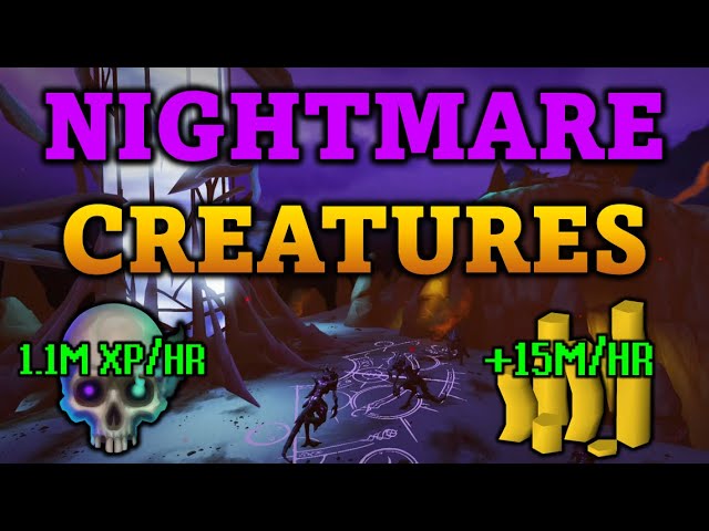 AFK Nightmare Creatures Necromancy Guide - RuneScape 3 | 2024