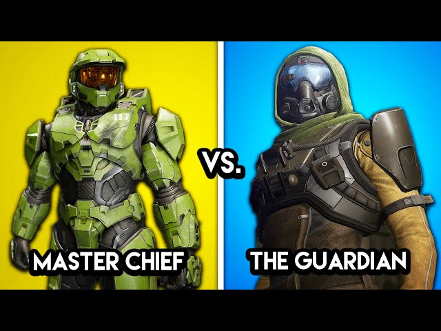 Master Chief Vs. The Guardian From Destiny