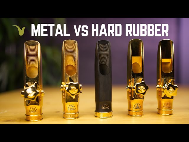 Metal vs Hard Rubber Mouthpieces| Theo Wanne Tenor Saxophone Mouthpiece Review & Comparison