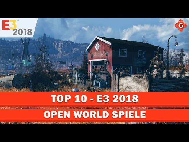 Die zehn besten Open-World-Spiele der E3 2018  | Top 10