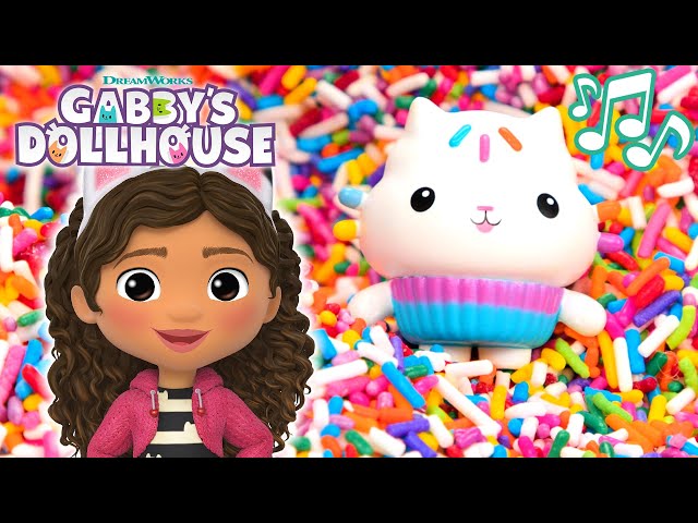 🎶Sprinkle Party Music Video🎶 (With Toys!) | GABBY'S DOLLHOUSE TOY PLAY ADVENTURES