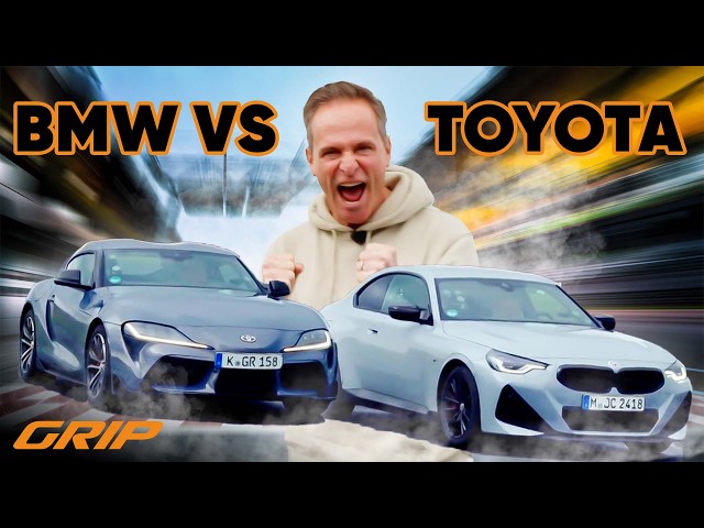 Duell der Plattform-Brüder: BMW M240i gegen Toyota GR Supra 3.0 😎🔥I GRIP
