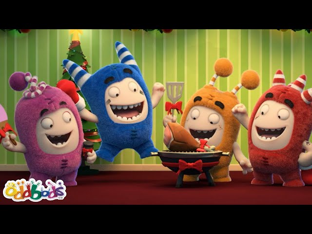 Christmas Stockings | Oddbods Adventures | Learn ABC 123 | Fun Cartoons | Moonbug Kids