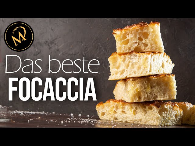Das beste Focaccia, das ich je gegessen habe - Dieses Rezept musst du probiert haben!