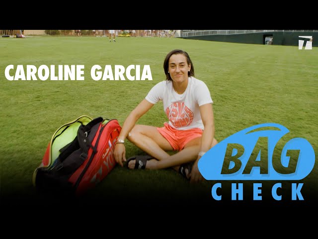 Caroline Garcia | Bag Check 2022