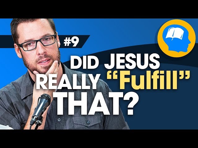 Why Bible Prophecy Confuses You: How to find Jesus in the Old Testament pt 9